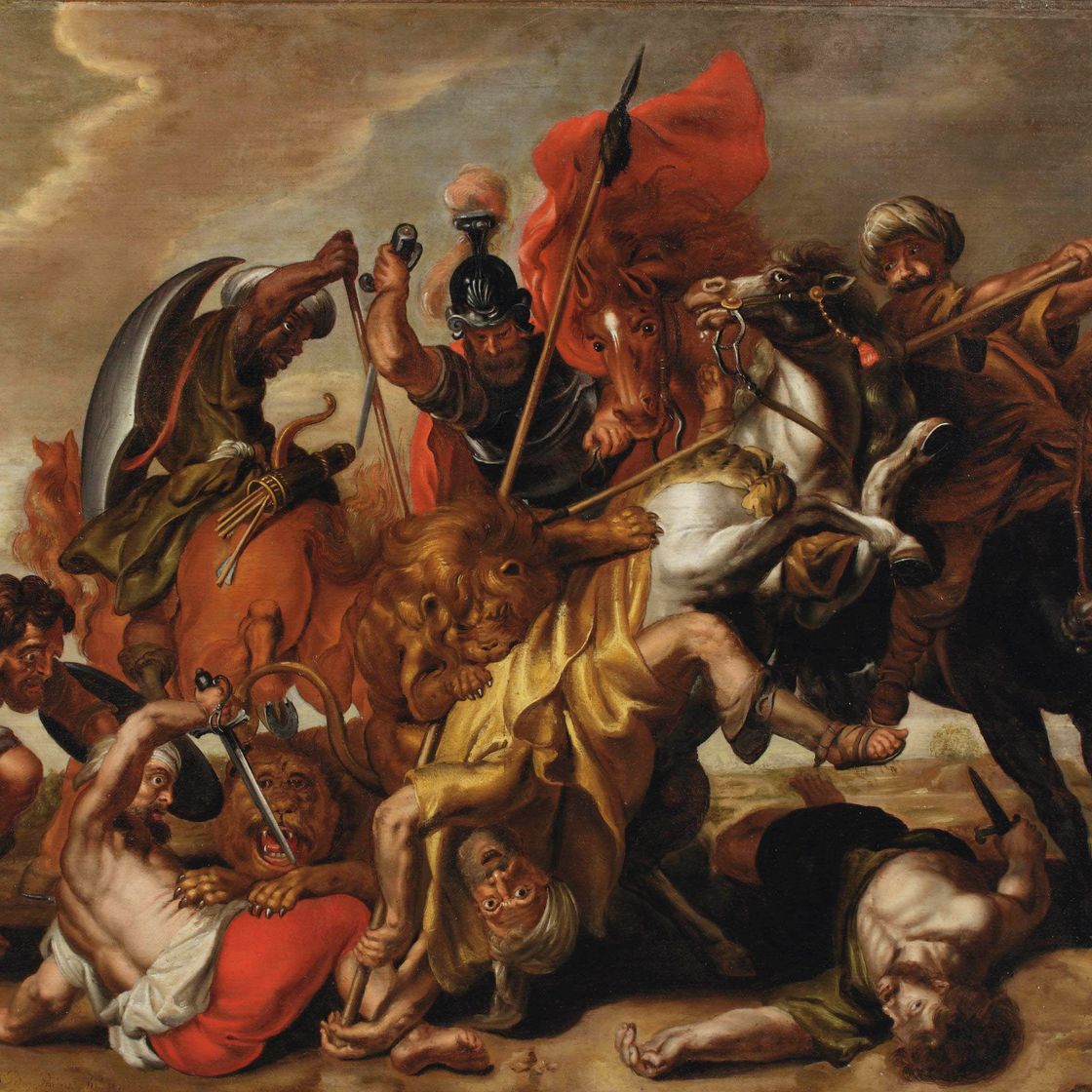 Peter Paul Rubens — Львы охотятся