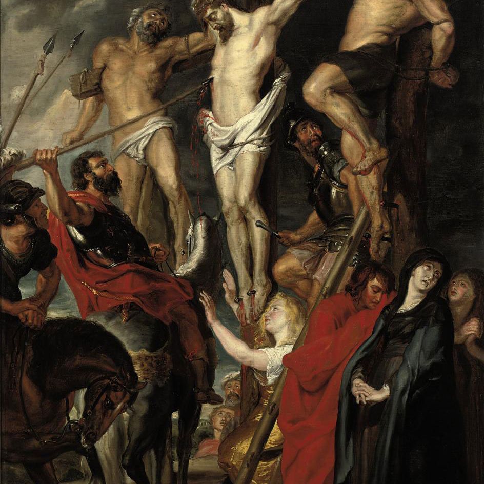Peter Paul Rubens — Христос на кресте между двумя разбойниками
