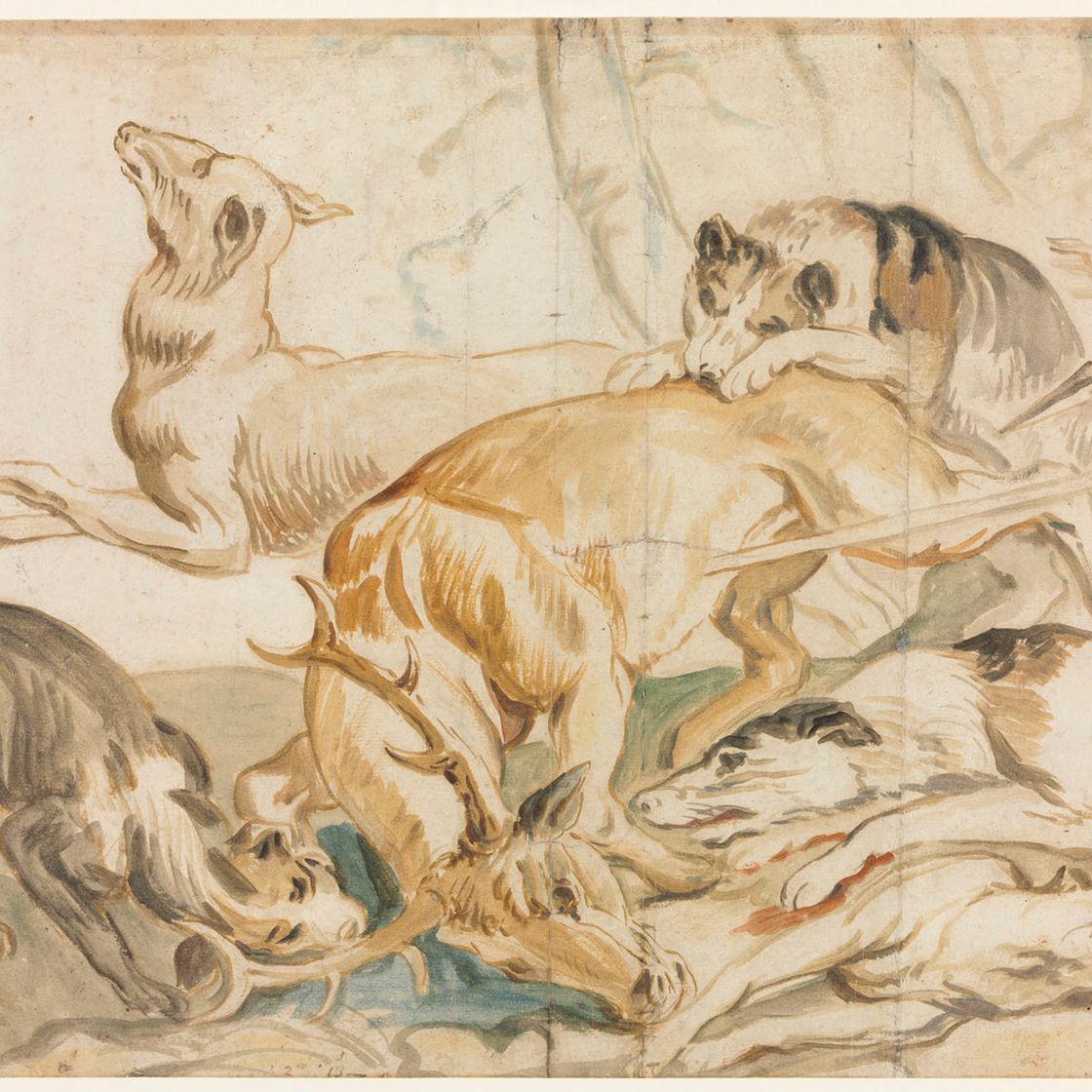 Peter Paul Rubens — Охота на кабана и охота на оленя, изображение 2
