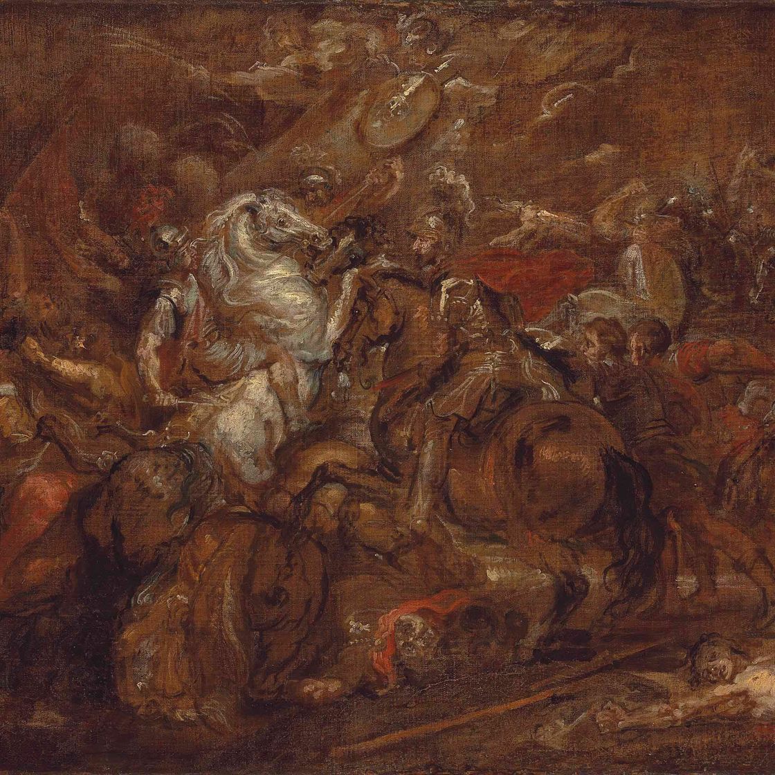 Peter Paul Rubens — Генрих IV в битве при Иври