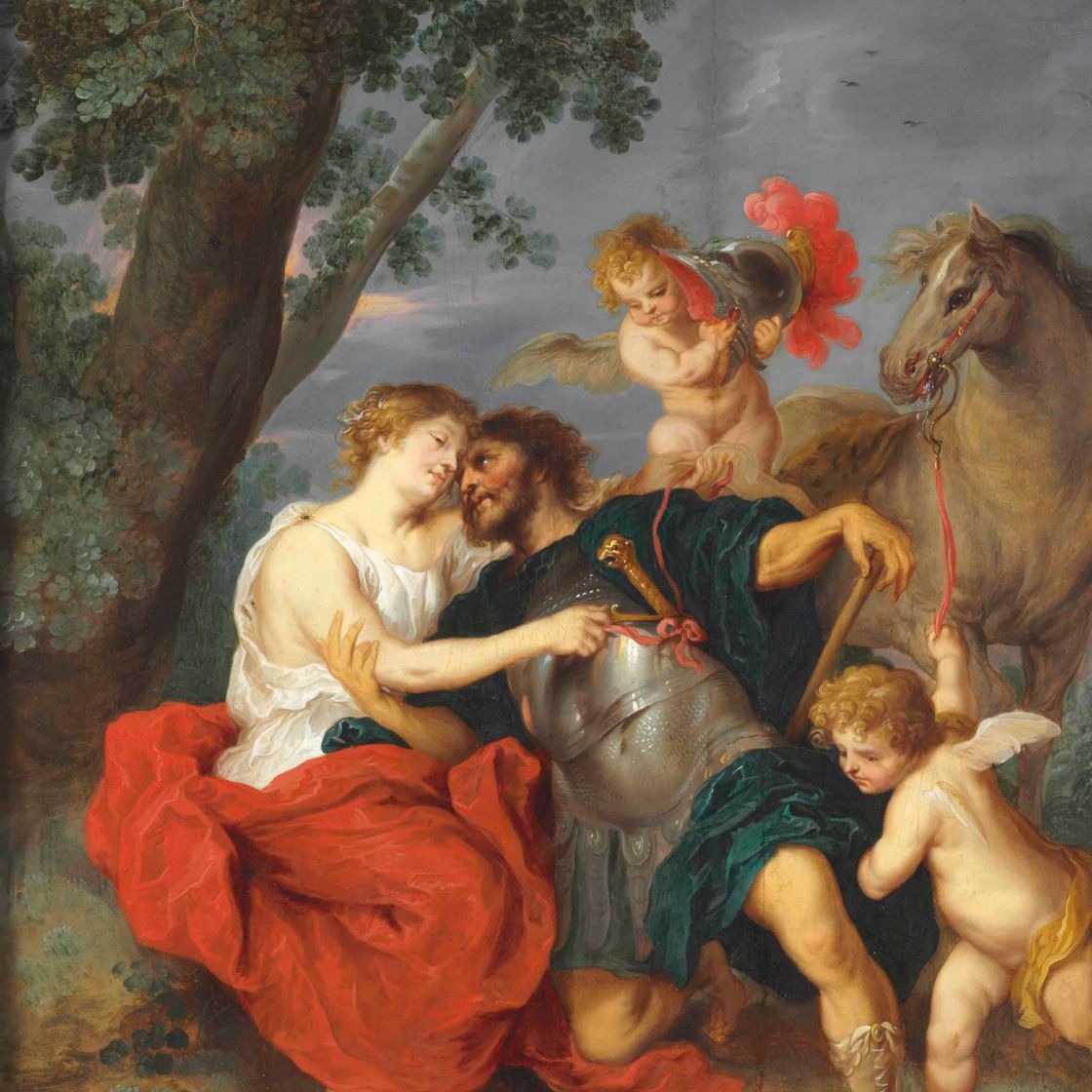 Peter Paul Rubens — Венера обезоруживает Марс