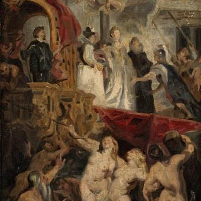 Peter Paul Rubens — Прибытие Марии Медичи в Марсель