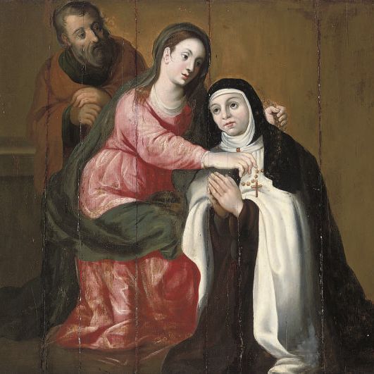 Peter Paul Rubens — Видение святой Терезы Авильской