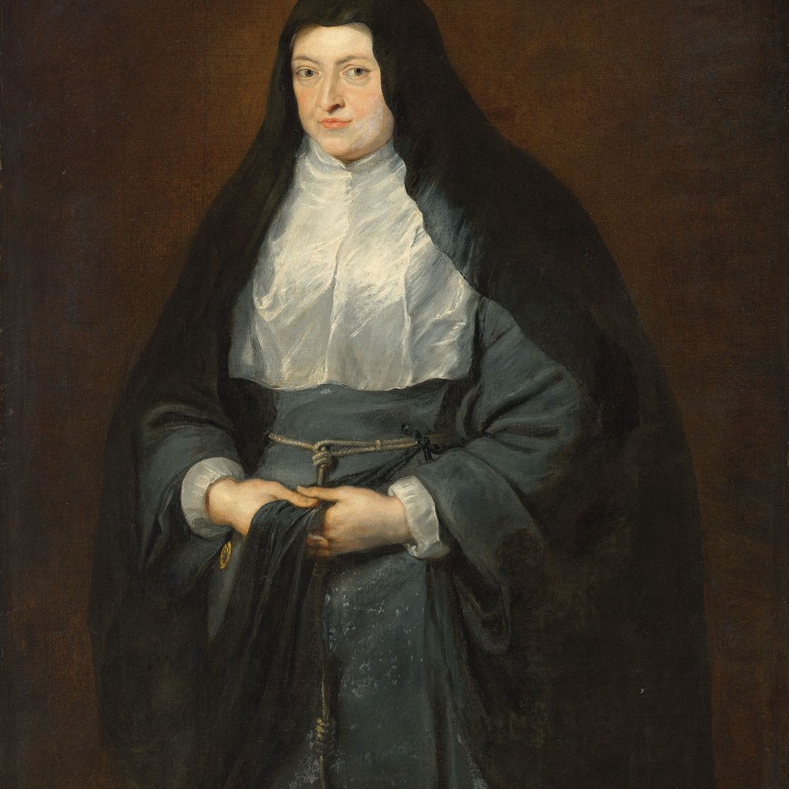 Peter Paul Rubens — Портрет вдовы Изабеллы Клары Евгении, правительницы Южных Нидерландов (1566-1633), в три четверти роста