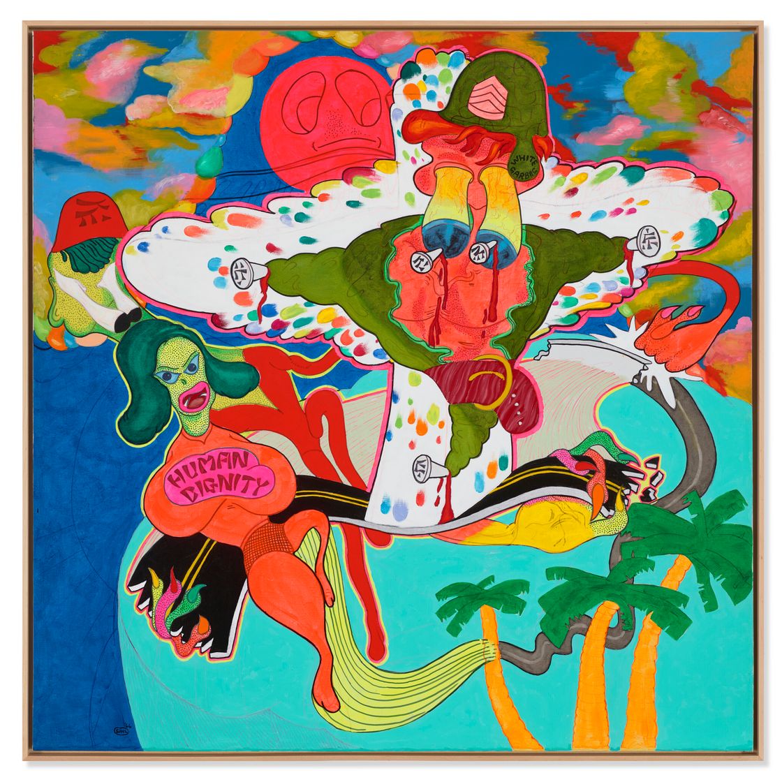 Peter Saul — Человеческое достоинство, изображение 2