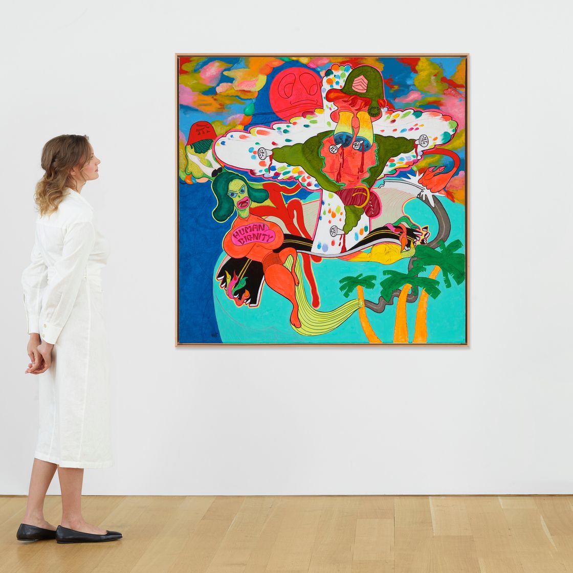 Peter Saul — Человеческое достоинство, изображение 4