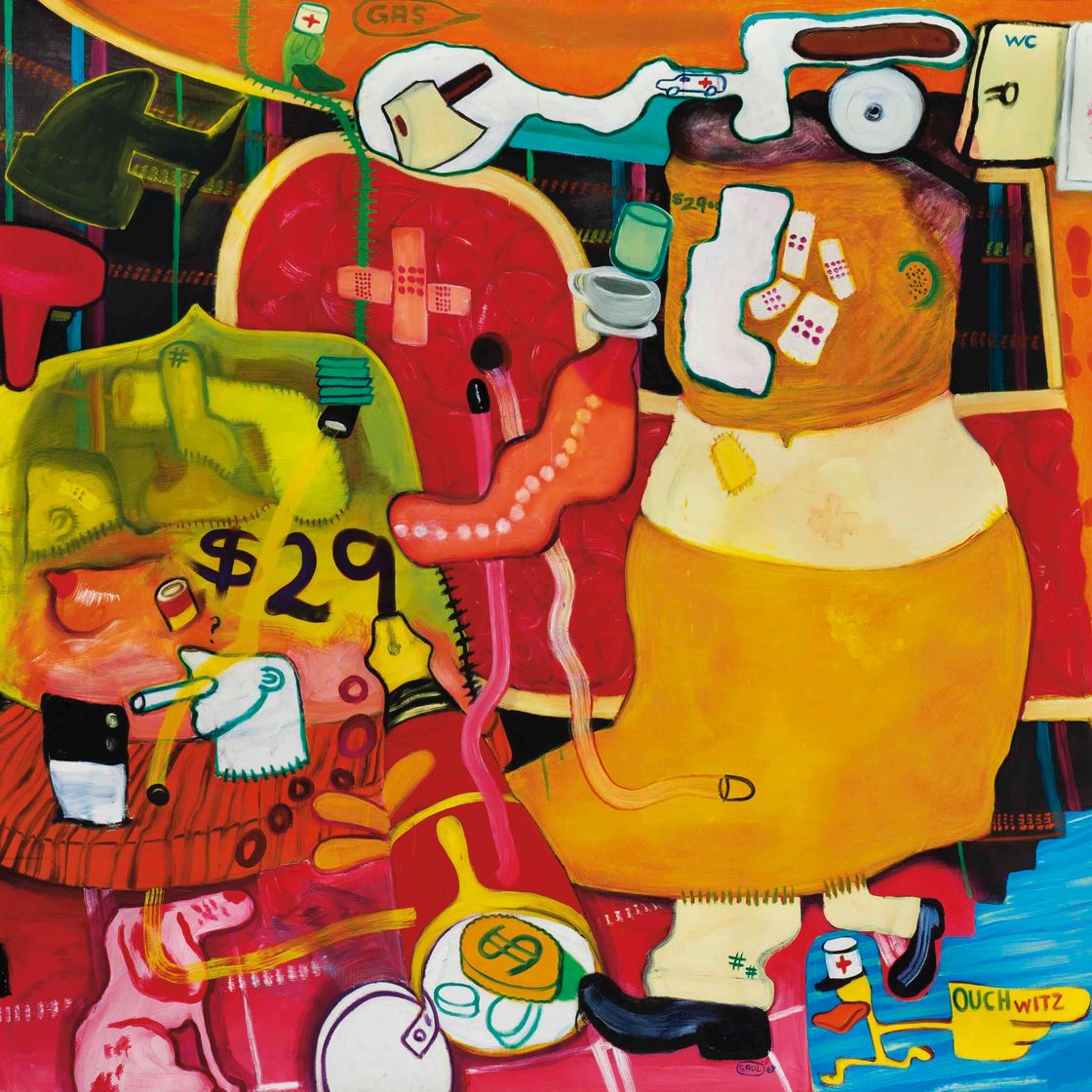 Peter Saul — Безумный врач