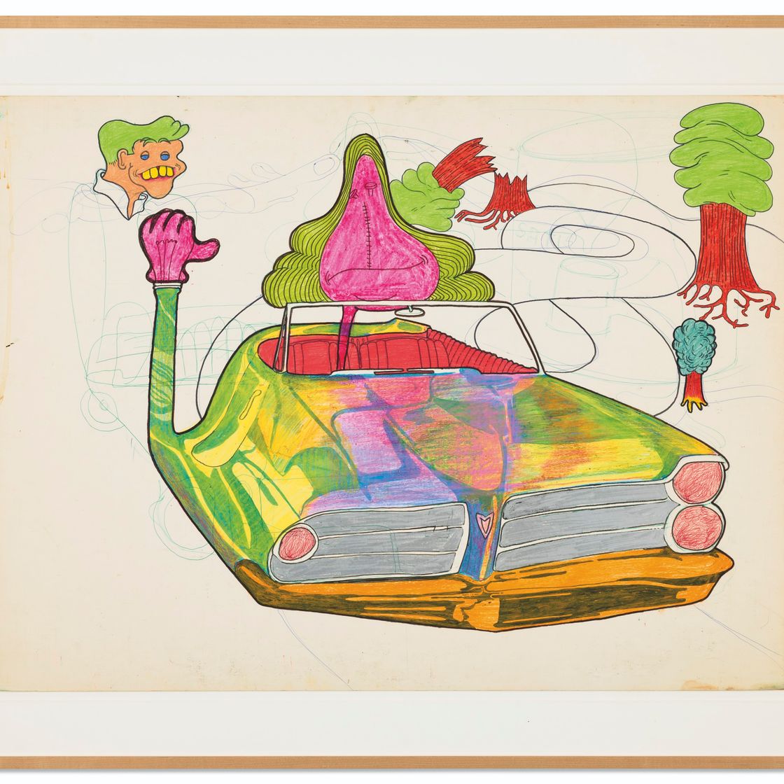 Peter Saul — Без названия (конвертируемый), изображение 2