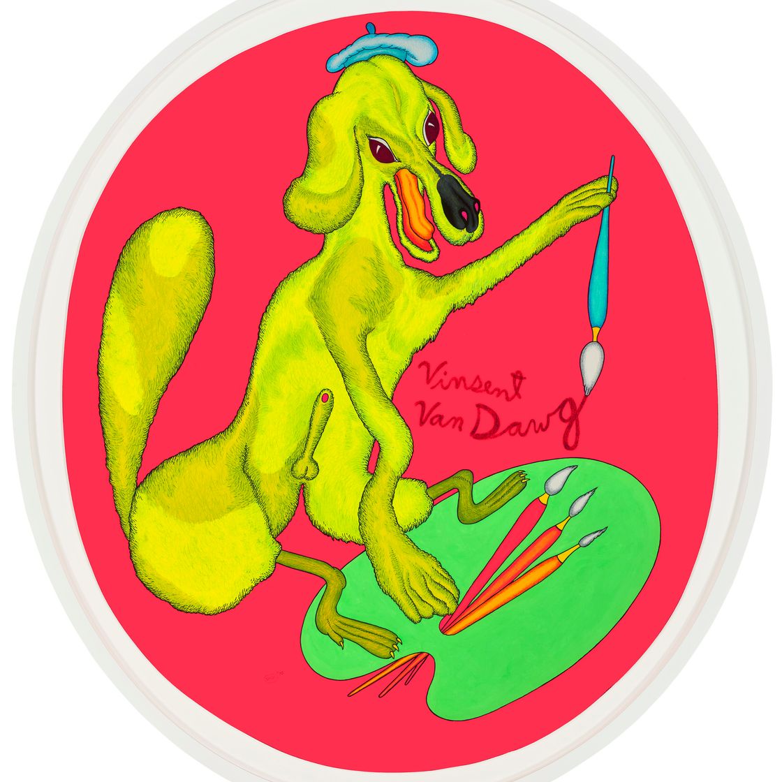Peter Saul — Винсент Ван Дог, изображение 2