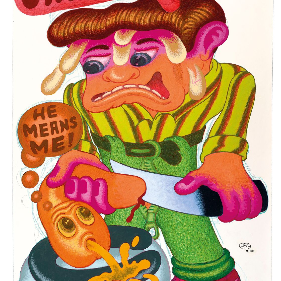 Peter Saul — Я хочу уничтожить вселенную, изображение 1
