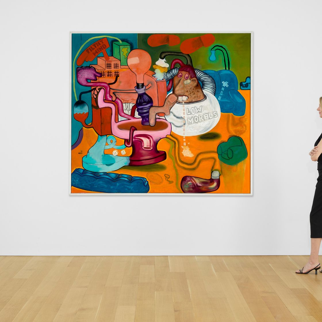 Peter Saul — Низкая мораль, Грязный Ум, изображение 4