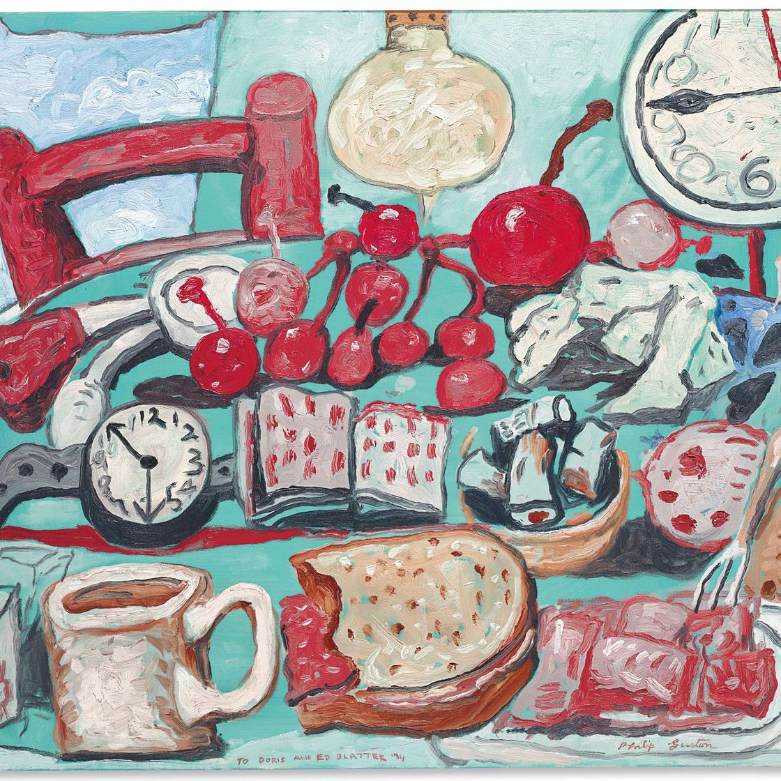 Philip Guston — Натюрморт на летней кухне