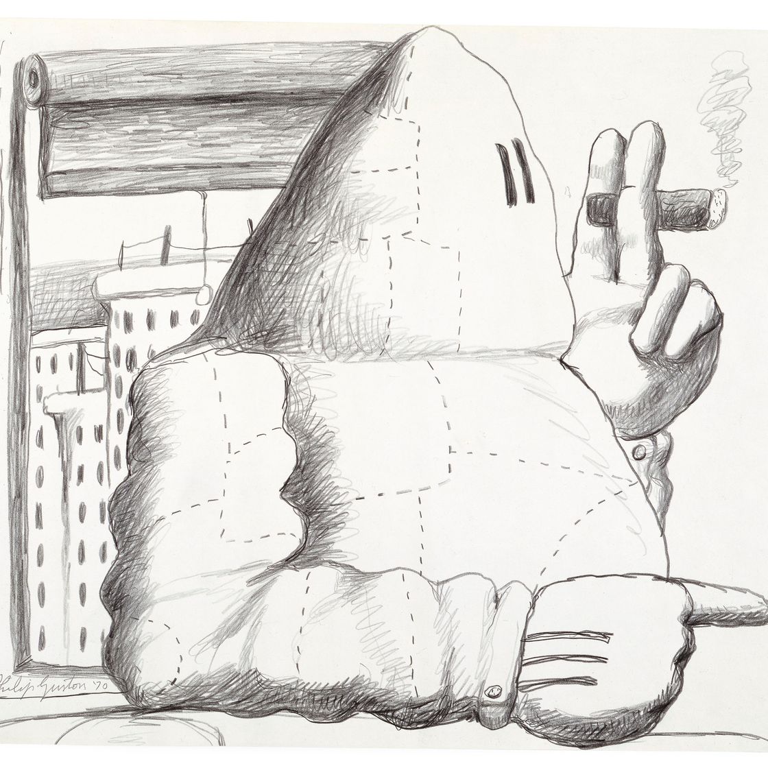 Philip Guston — Окно