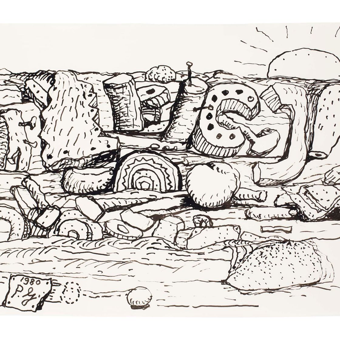 Philip Guston — Без названия