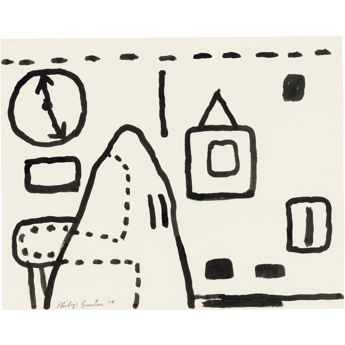 Philip Guston — Один