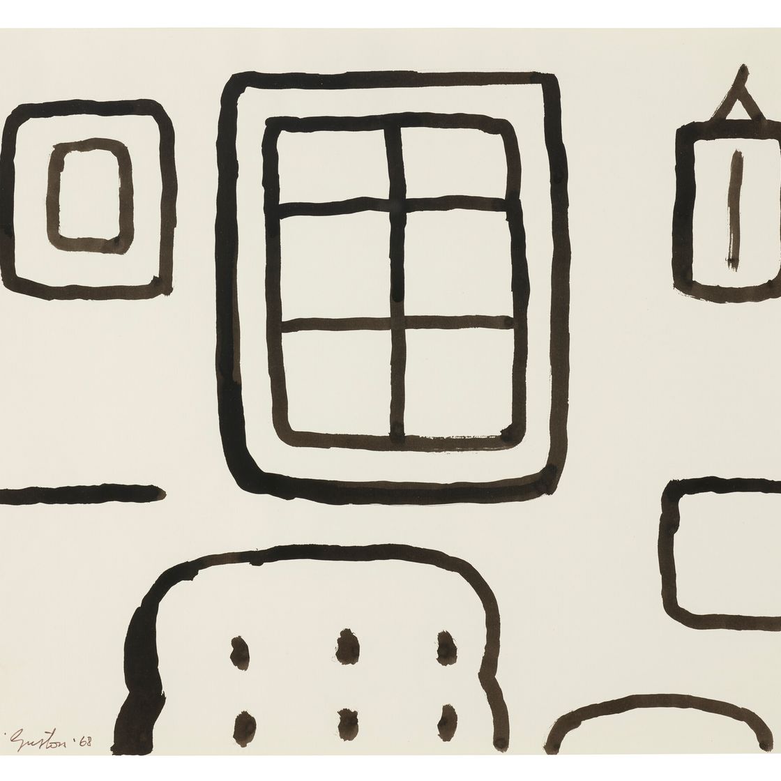 Philip Guston — Без названия, изображение 1