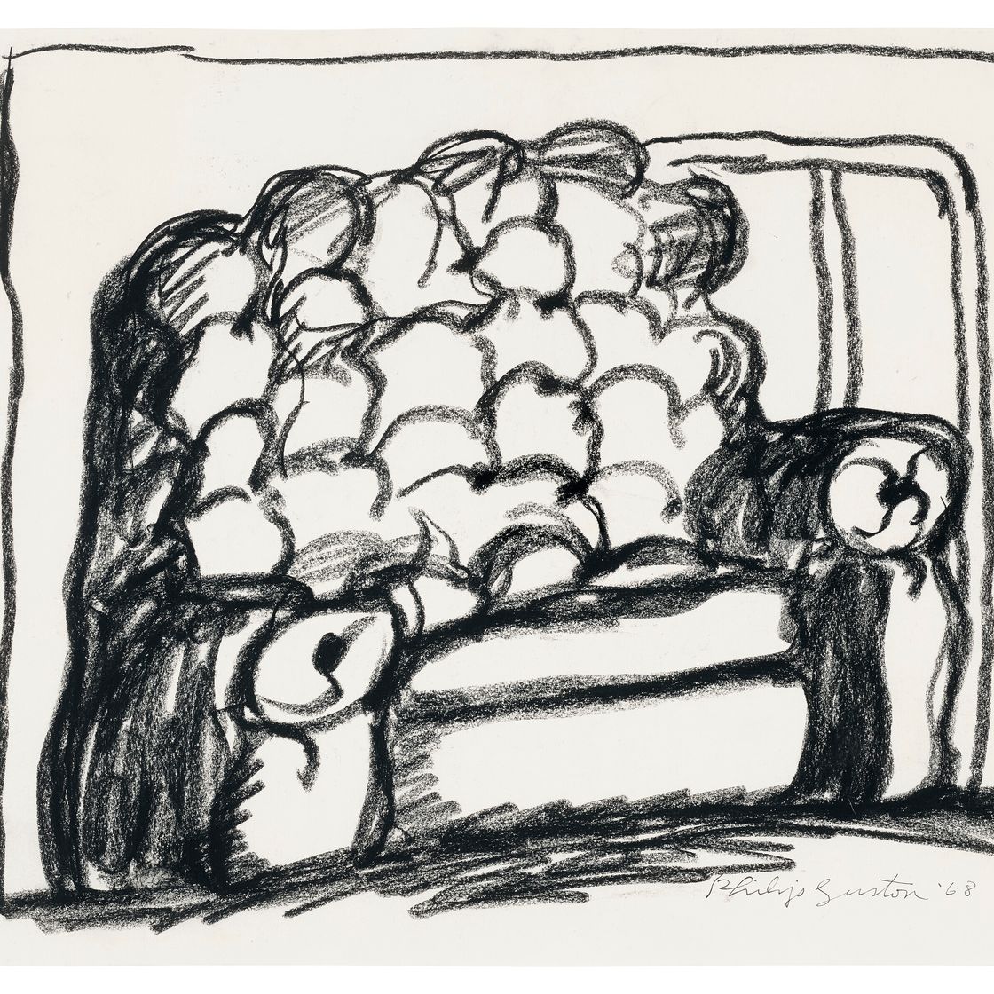 Philip Guston — Без названия (председатель)