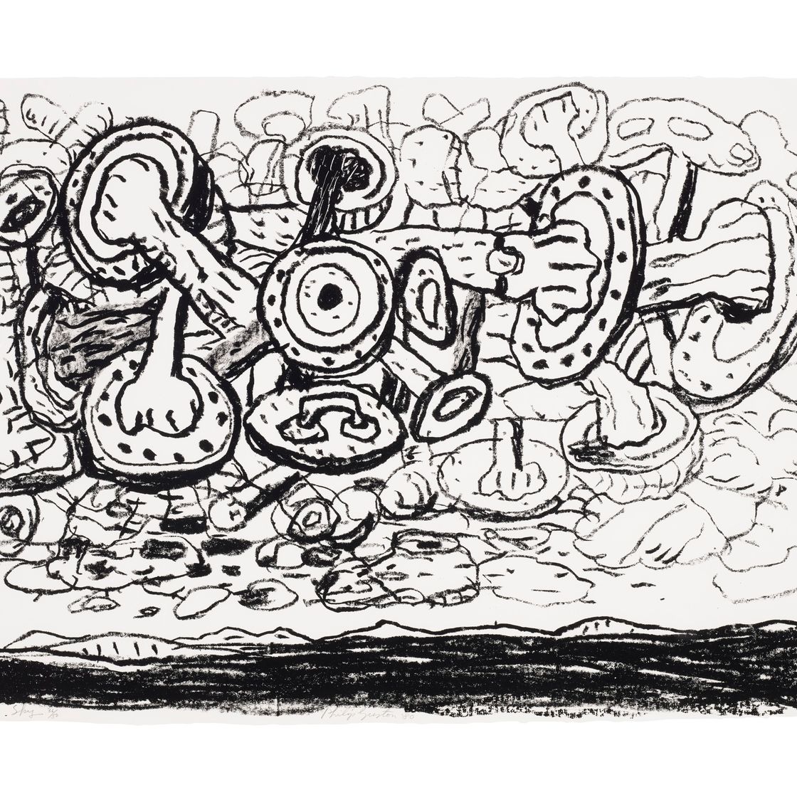 Philip Guston — Небо