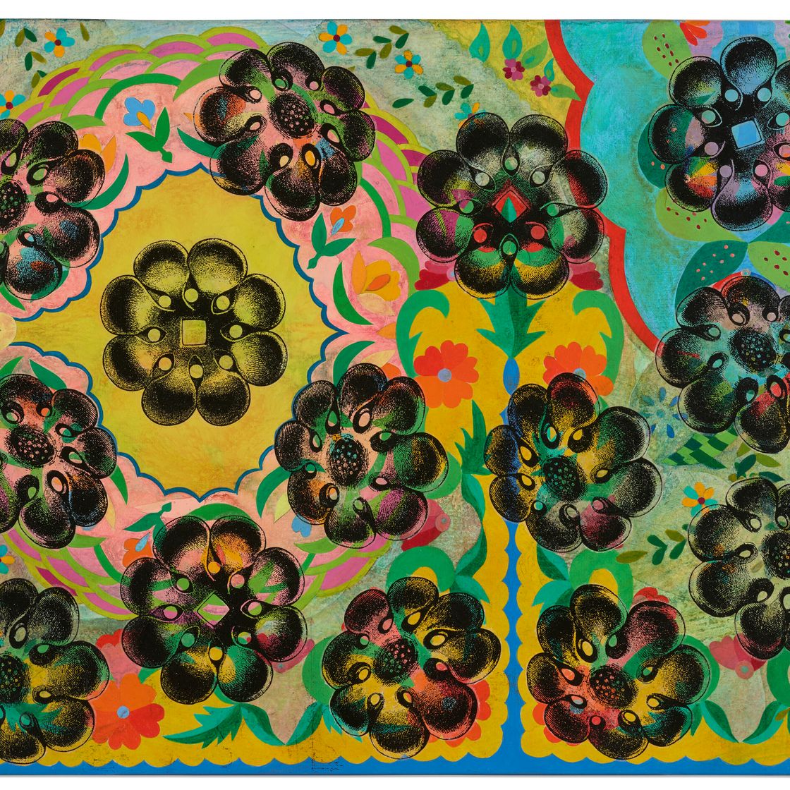 Philip Taaffe — Декоративная панель II