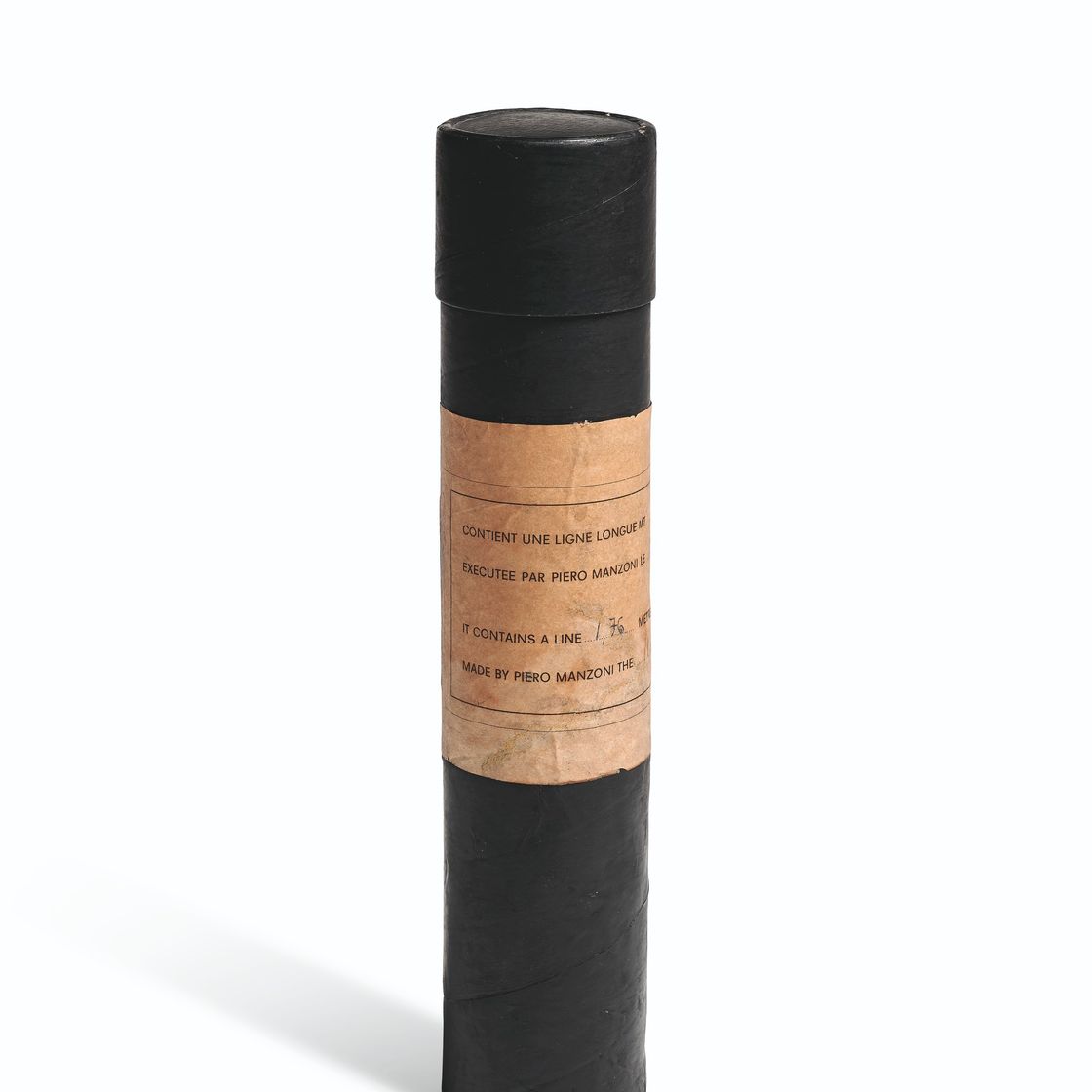 Piero Manzoni — Длина линии, м. 1,76, изображение 1