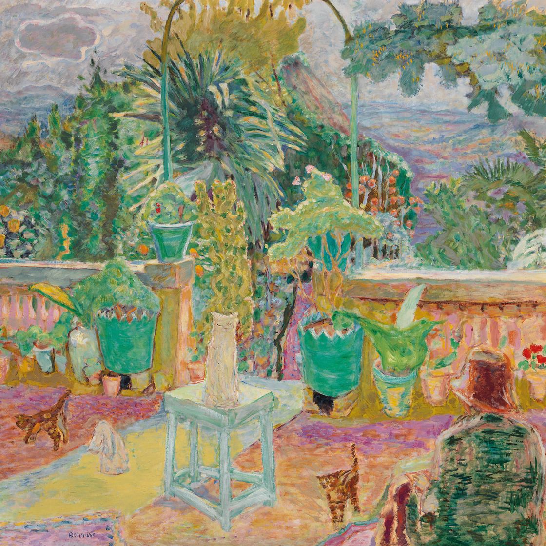 Pierre Bonnard — Терраса на одной из террас Грасса