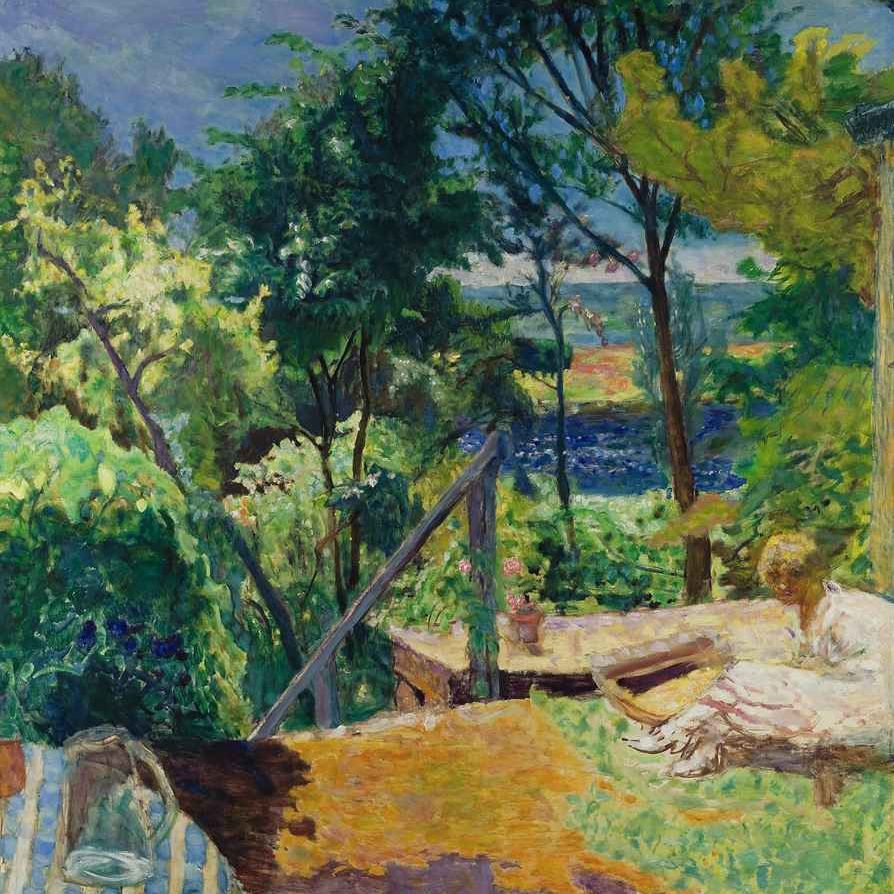 Pierre Bonnard — Терраса в Верноне