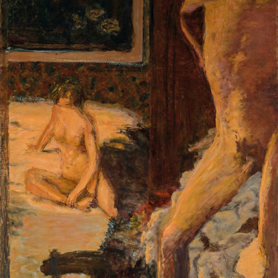 Pierre Bonnard — Человек и женщина, изображение 1