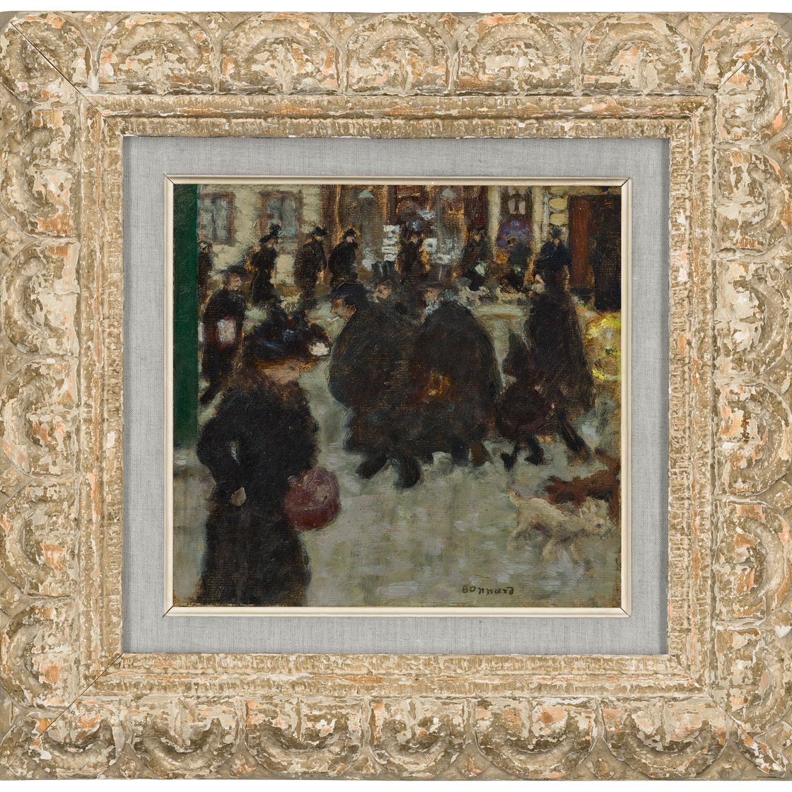 Pierre Bonnard — Персонажи на улице, изображение 2