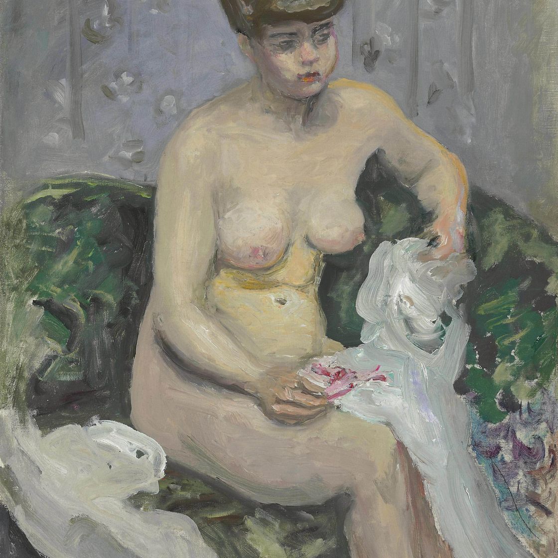 Pierre Bonnard — Модель белой сорочки