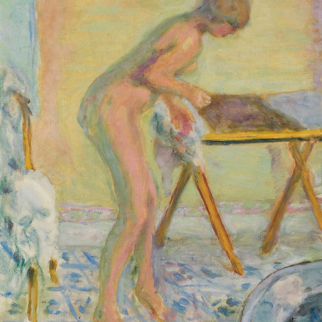 Pierre Bonnard — Новая встреча с женщиной за столиком