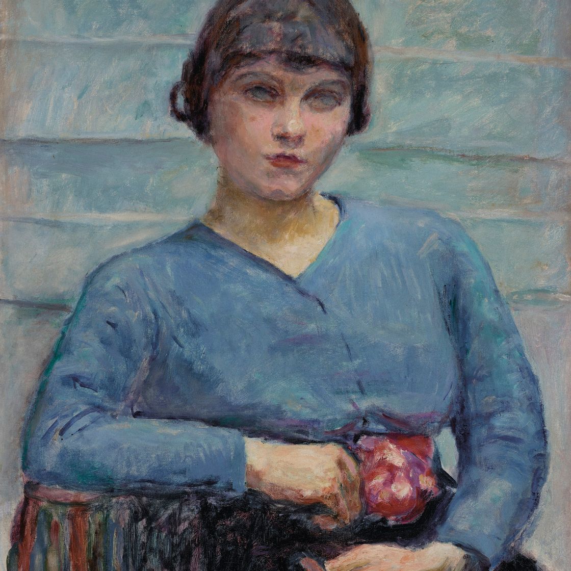 Pierre Bonnard — Молодая, голубая, а-ля роза, изображение 1
