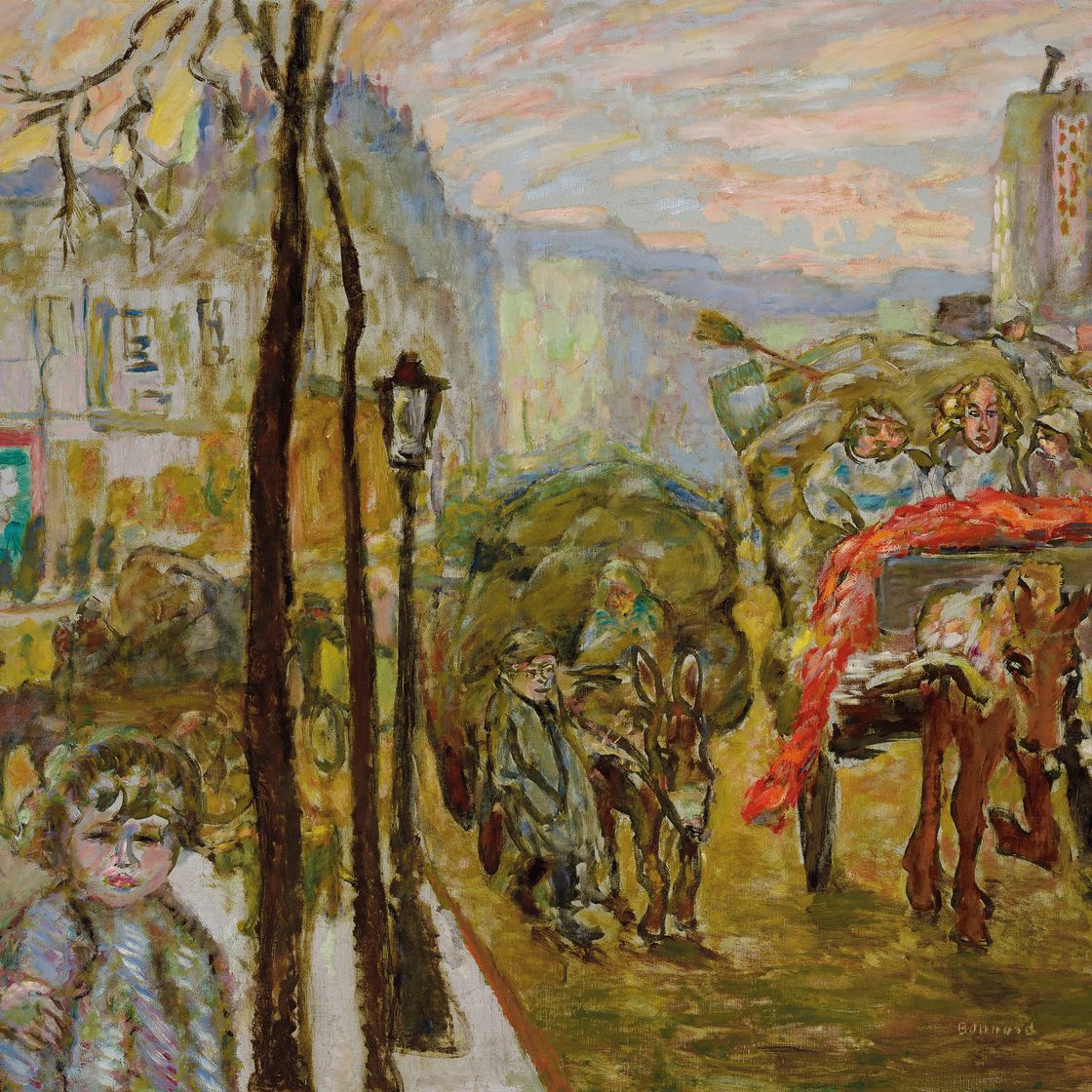 Pierre Bonnard — Шкафчики для хранения вещей в прихожей