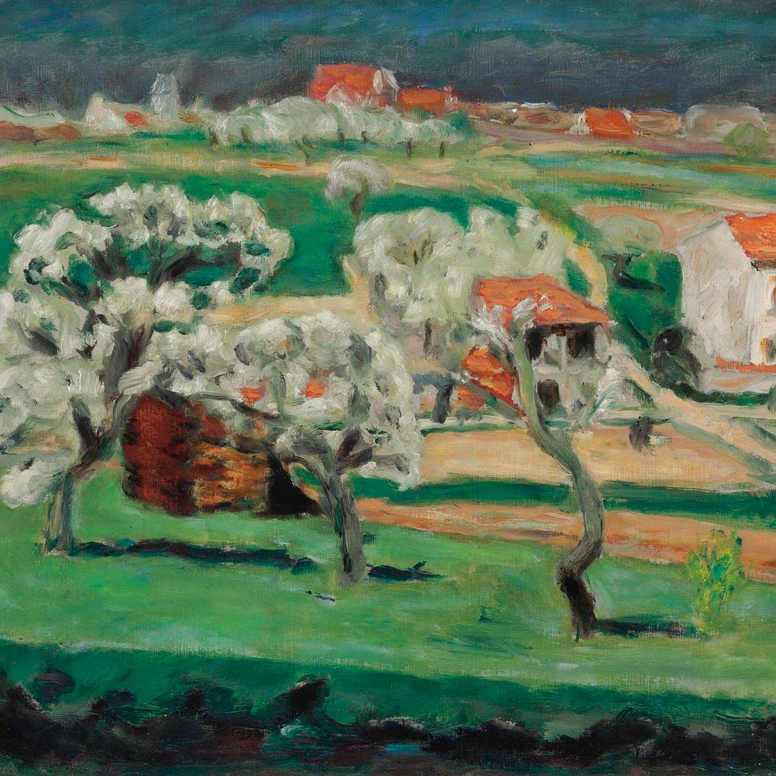 Pierre Bonnard — Цветы в саду, Maison Blanche