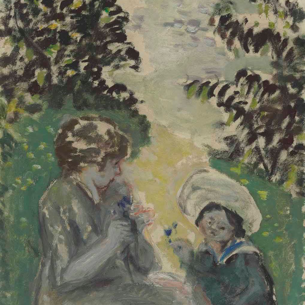 Pierre Bonnard — Мать и дитя