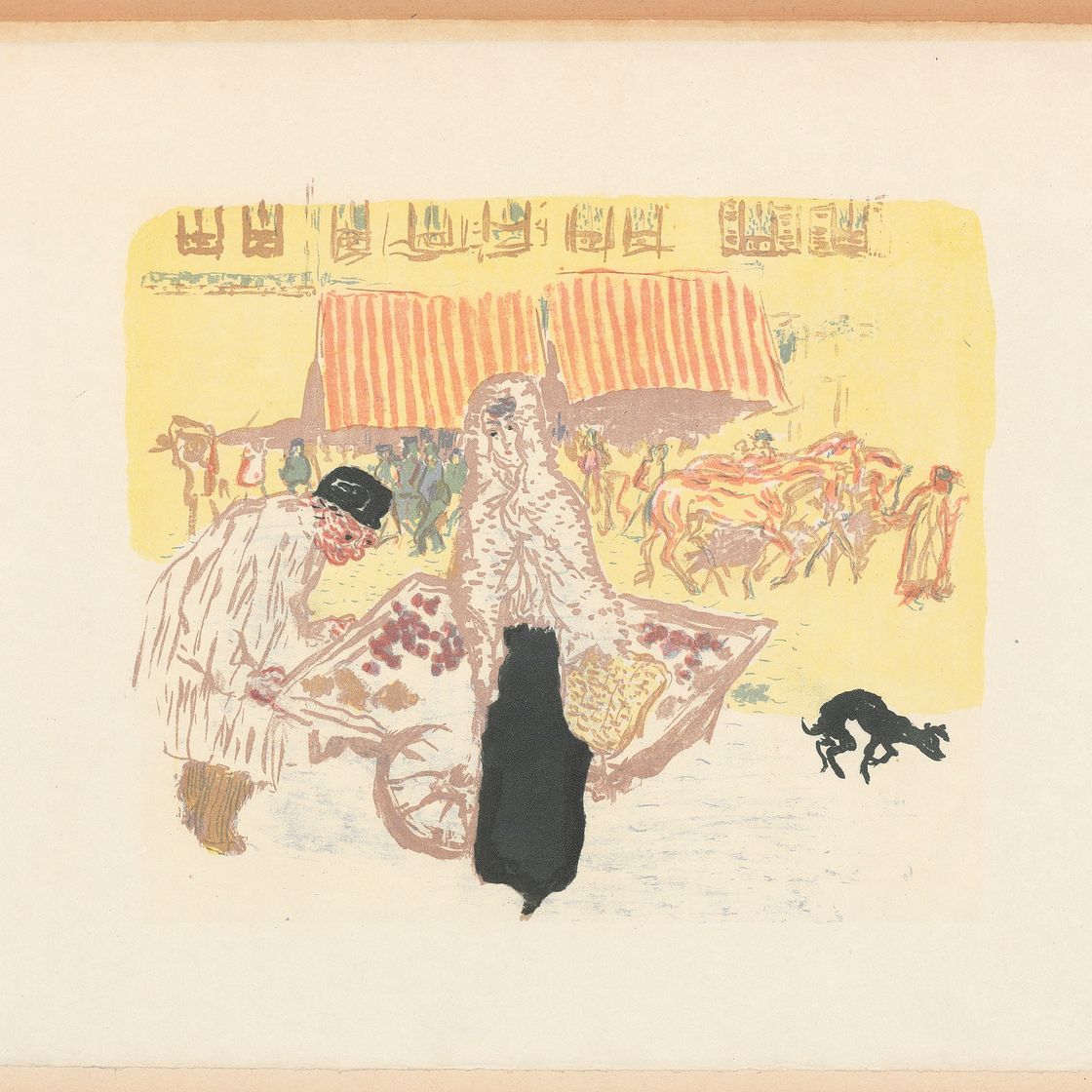 Pierre Bonnard — Интересные аспекты парижской жизни, изображение 7