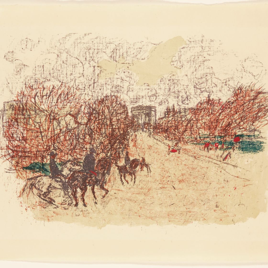 Pierre Bonnard — Интересные аспекты парижской жизни, изображение 2