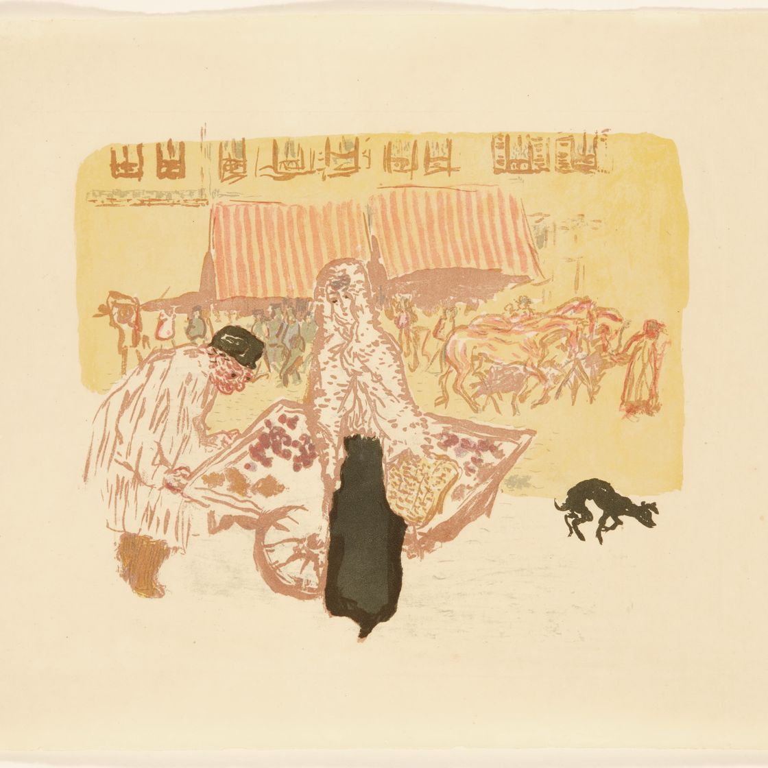 Pierre Bonnard — Интересные аспекты парижской жизни, изображение 6