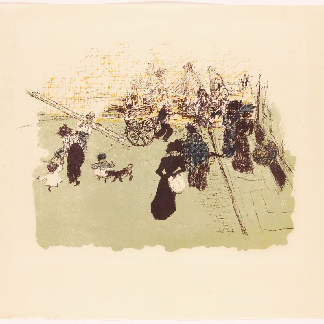 Pierre Bonnard — Интересные аспекты парижской жизни, изображение 8