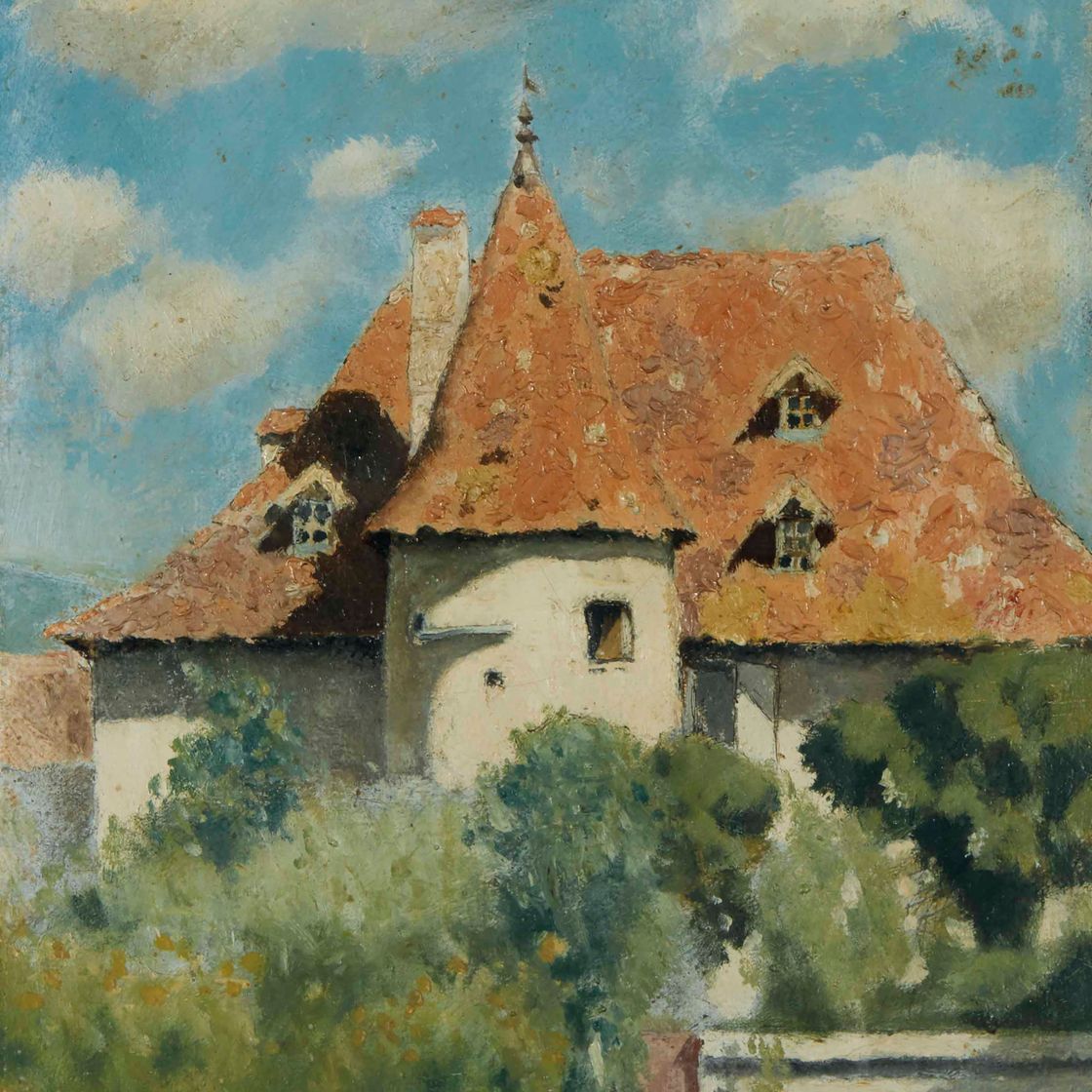 Pierre Bonnard — Дом в окрестностях Гранд-Лемпа