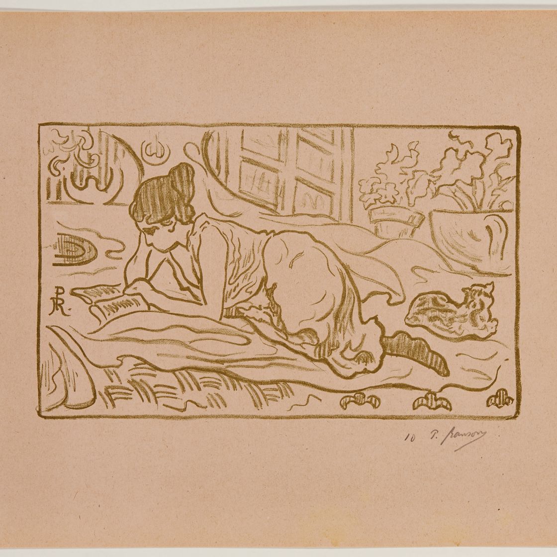 Pierre Bonnard — Альбом "Ревю Бланш", изображение 5