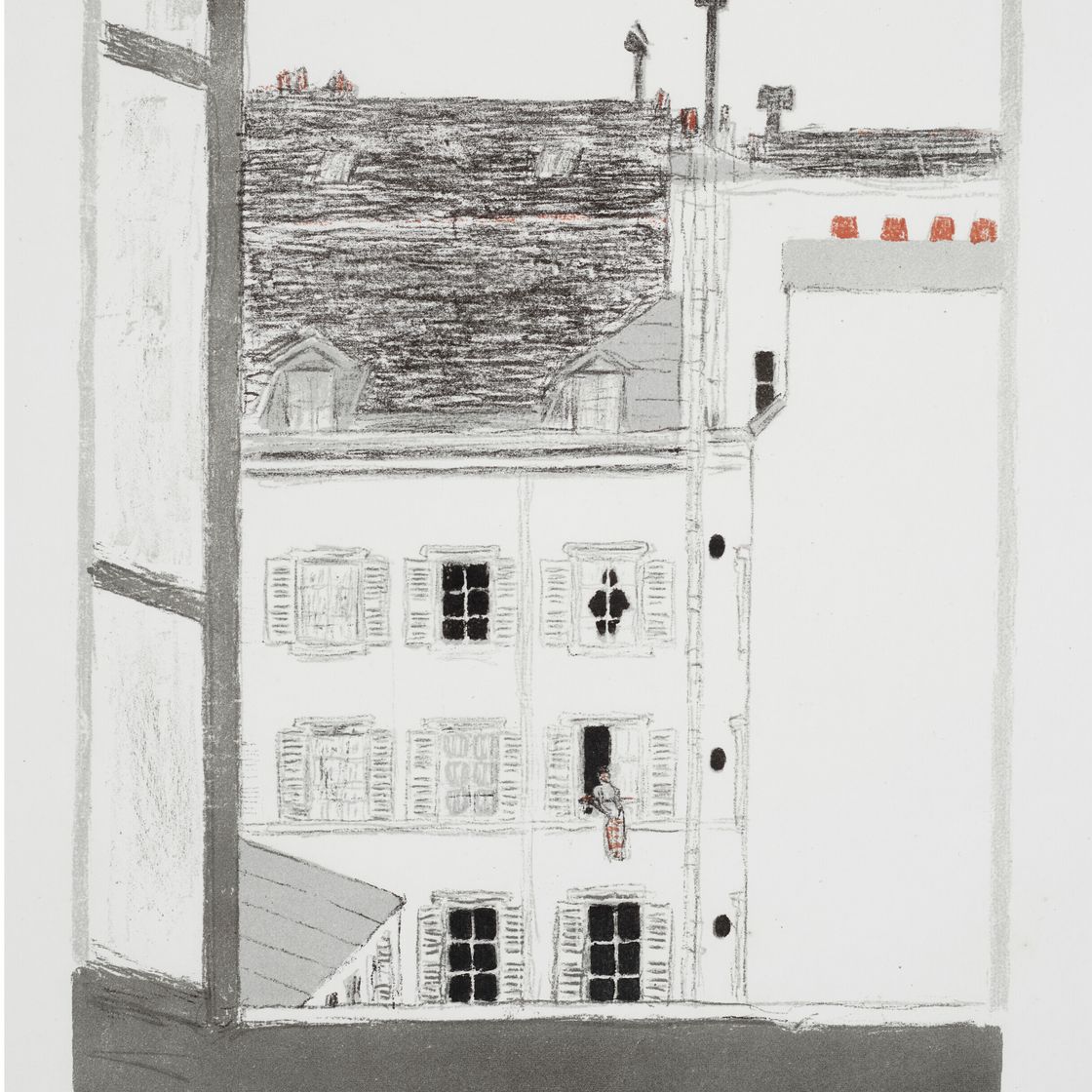 Pierre Bonnard — Дом для свиданий в Париже, от компании Quelques aspects de la vie de Paris, изображение 1