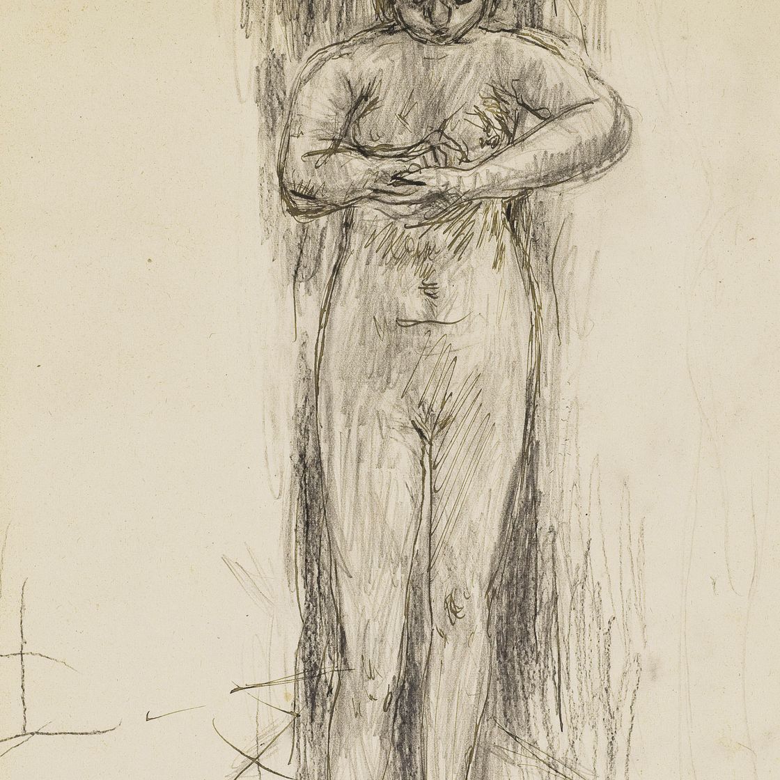 Pierre Bonnard — Марта в туалете