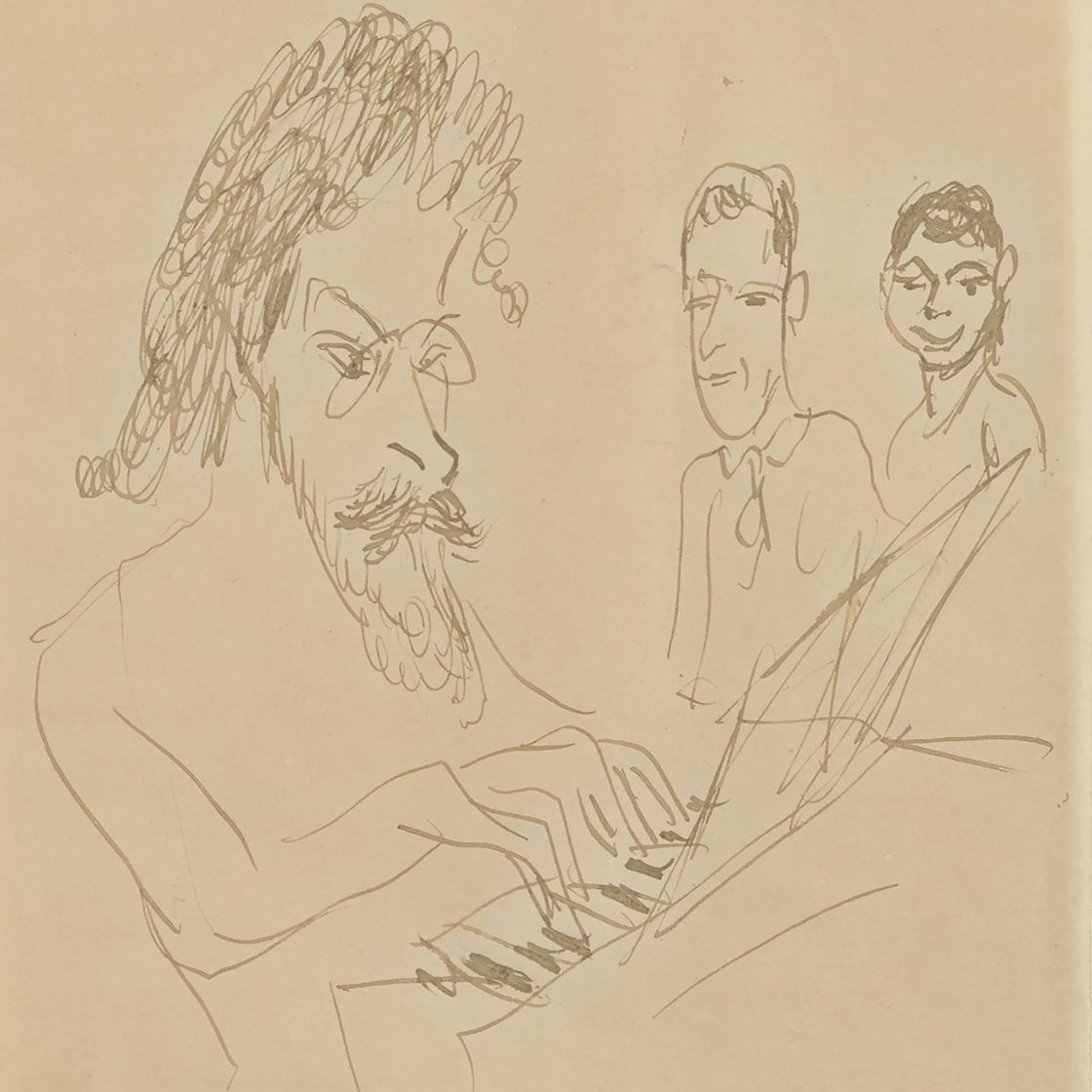 Pierre Bonnard — Клод на террасе для фортепиано, Grand-Lemps, изображение 1