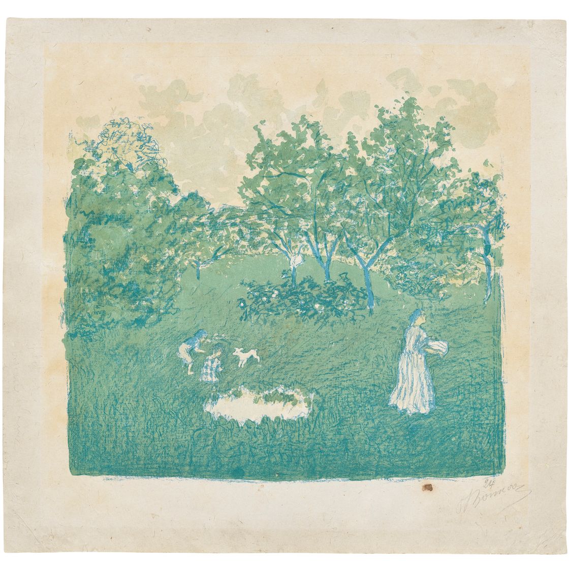 Pierre Bonnard — Ле Верже, из Жерминаля