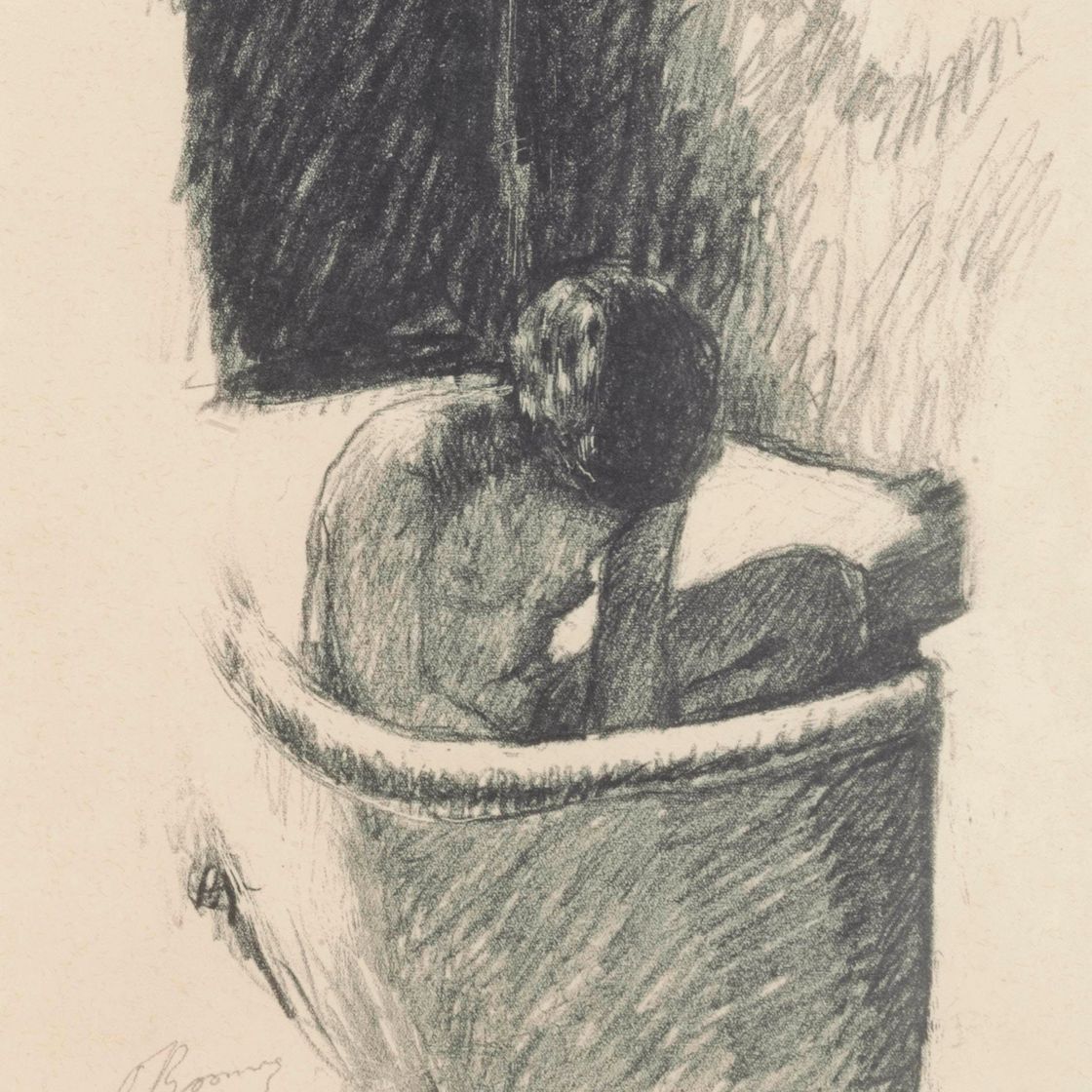Pierre Bonnard — Ванна (вторая версия) (Bouvet 92a)