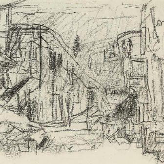 Pierre Bonnard — Улица данс-юн-вилль (прямая); Неизменная (обратная)