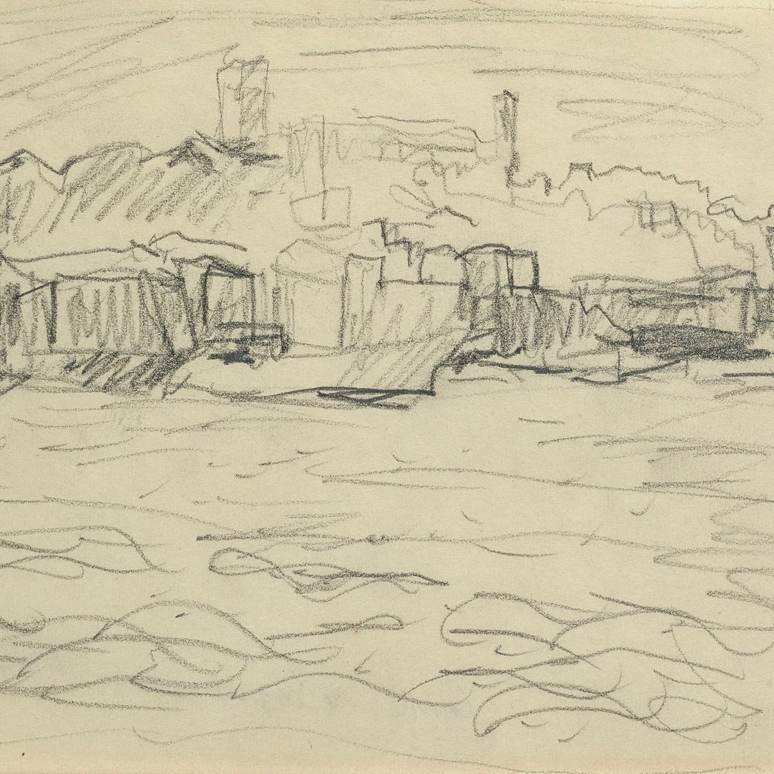 Pierre Bonnard — Порт-дю-Миди (окрестности Канн)