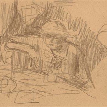 Pierre Bonnard — Женщина в головной убор