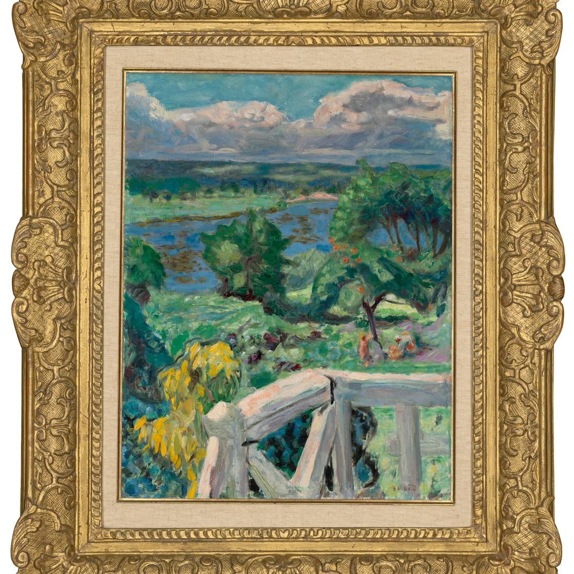 Pierre Bonnard — Солнечный удар (терраса для рулетиков на Верноне), изображение 2