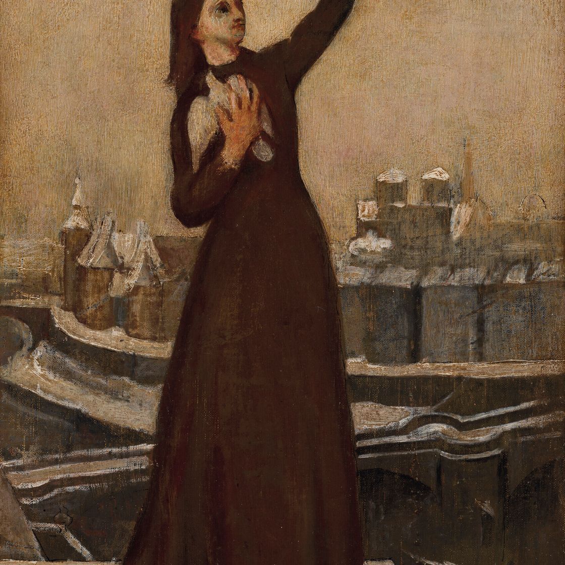 Pierre Puvis De Chavannes — (i) Этюд для "Голубиного путешественника"; (ii) Этюд для "Воздушного шара", изображение 2